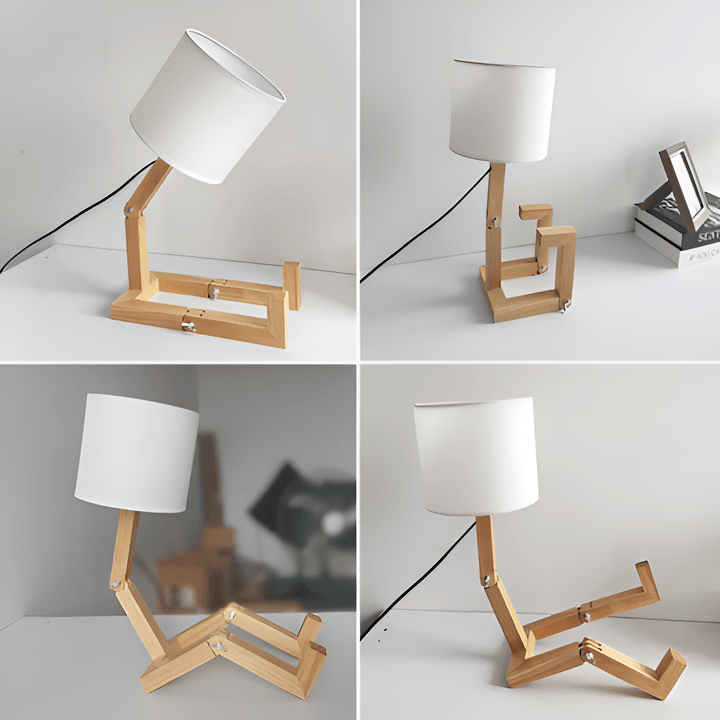 Skanto | Justerbar tre robotlampe for leselys og arbeidslys