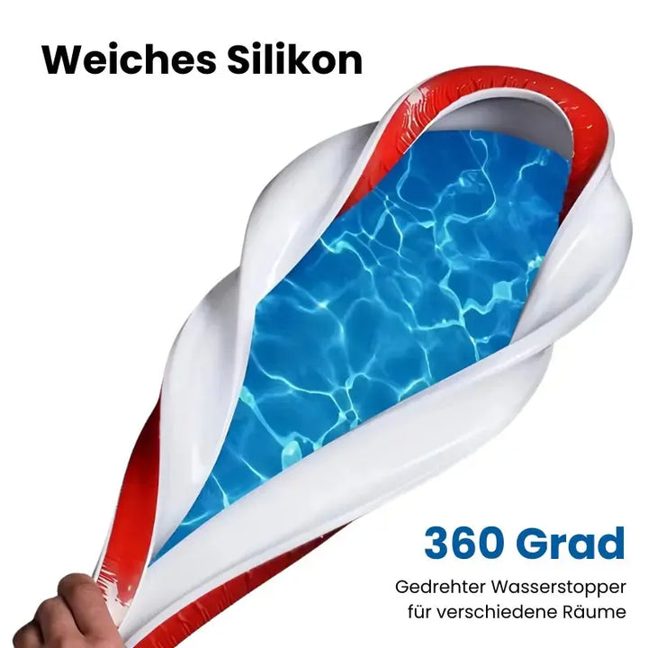 Fleksibel dusjvegg i silikon