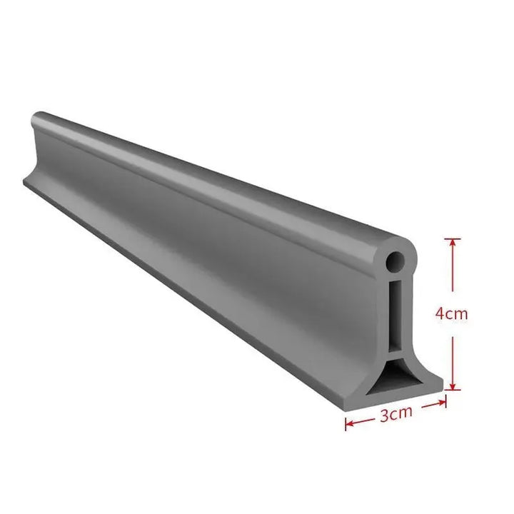 Fleksibel dusjvegg i silikon