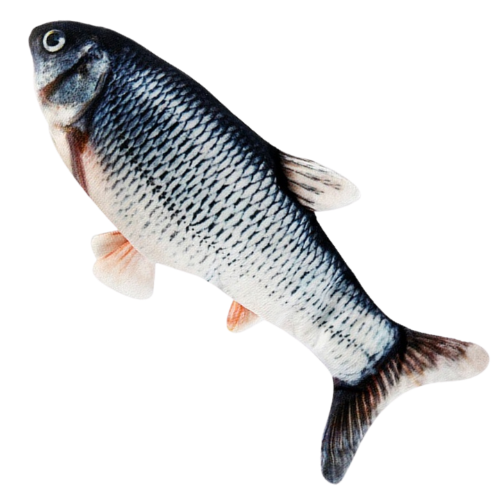 Sprellende fisk katteleke