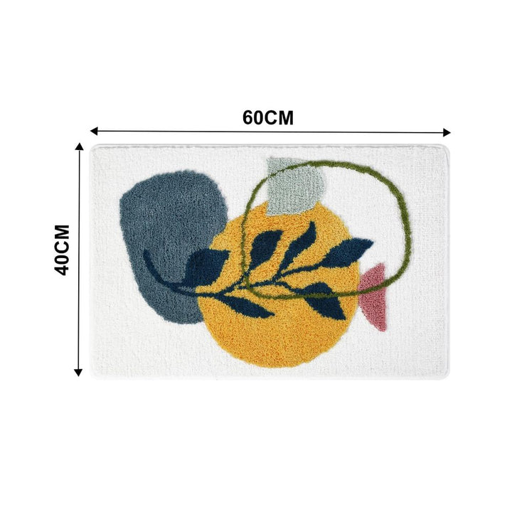 Skanto | Blomstrete Antiskli Badeamatte