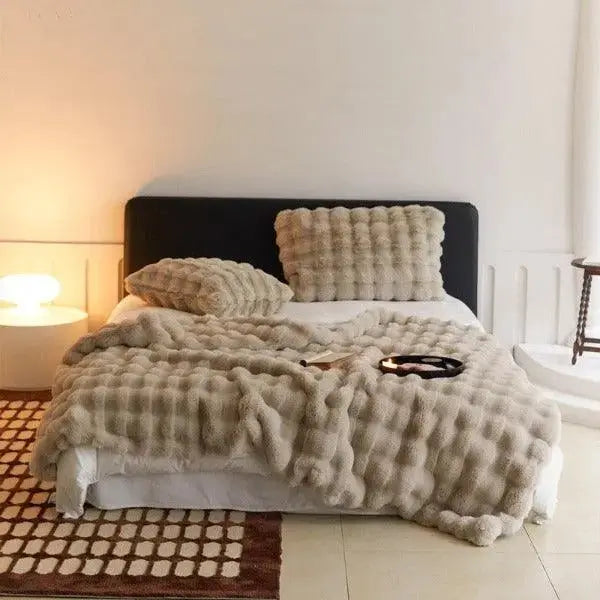 Skanto | Varmende Teppe - varmt teppe for vinter - sofa