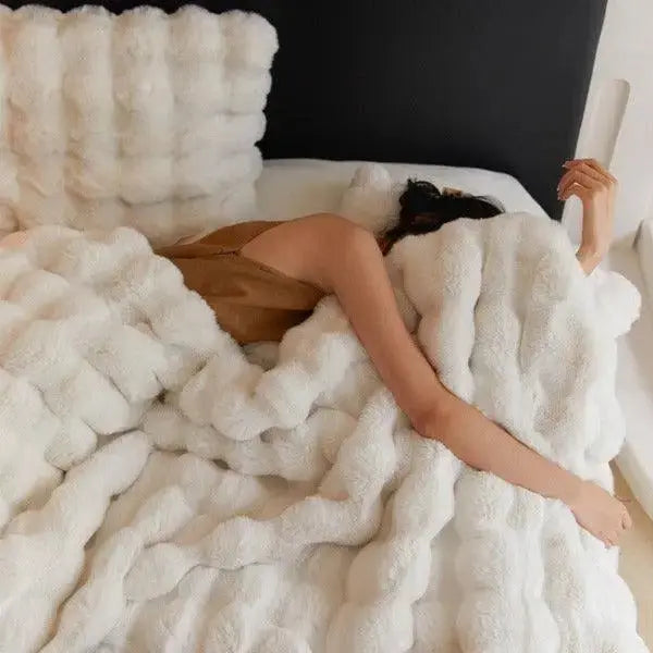 Skanto | Varmende Teppe - varmt teppe for vinter - sofa