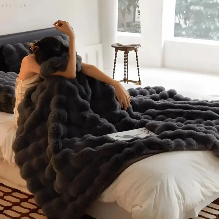 Skanto | Varmende Teppe - varmt teppe for vinter - sofa