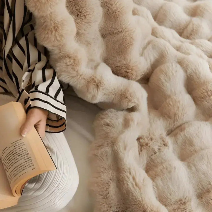 Skanto | Varmende Teppe - varmt teppe for vinter - sofa