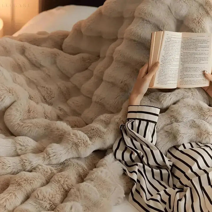 Skanto | Varmende Teppe - varmt teppe for vinter - sofa