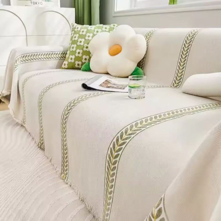 Skanto | Flourish Leaf Sofa Cover