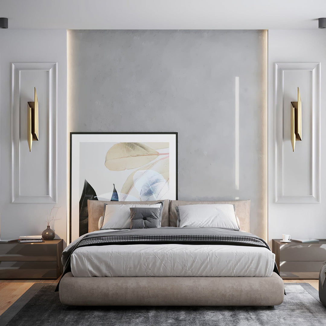 Skanto | Minimalistisk Vegglampe med Designakcent