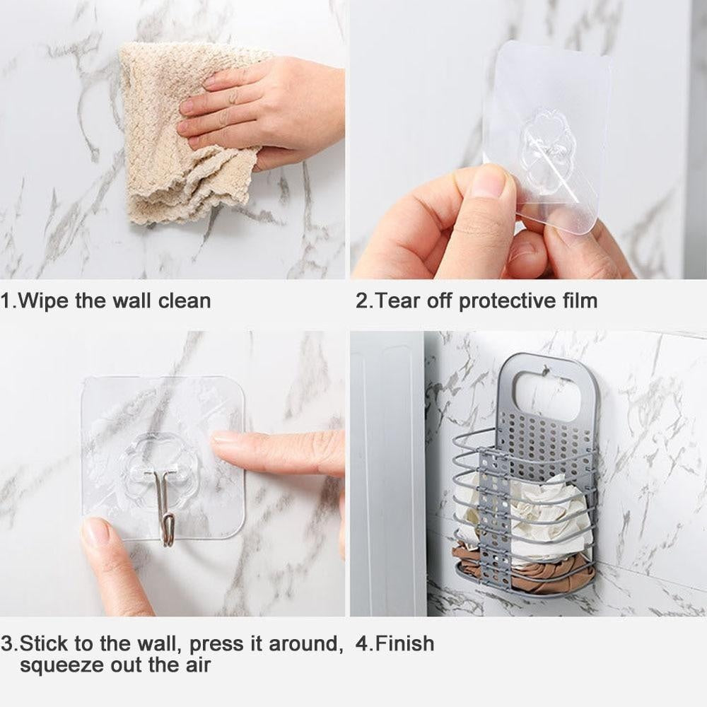 Folding Hanging Hamper Basket | Skanto