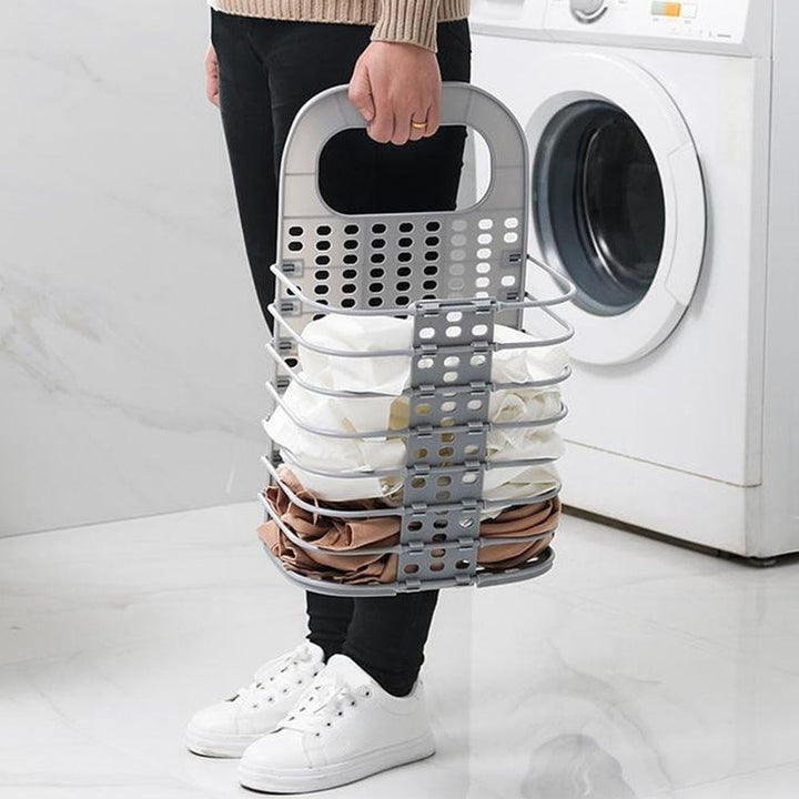 Folding Hanging Hamper Basket | Skanto