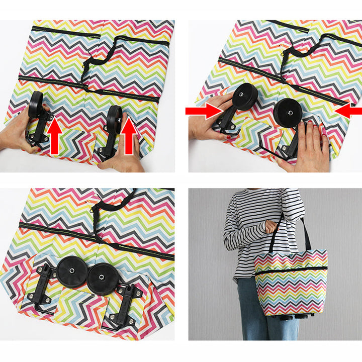Skanto | Sammenleggbar Handlekurv Tote Bag