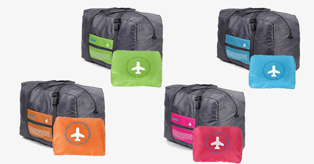 Skanto | Sammenleggbar Duffel Bag - Laget av nylon med holdbarhet - Justerbare stropper - Solid håndtak - Sammenleggbart design