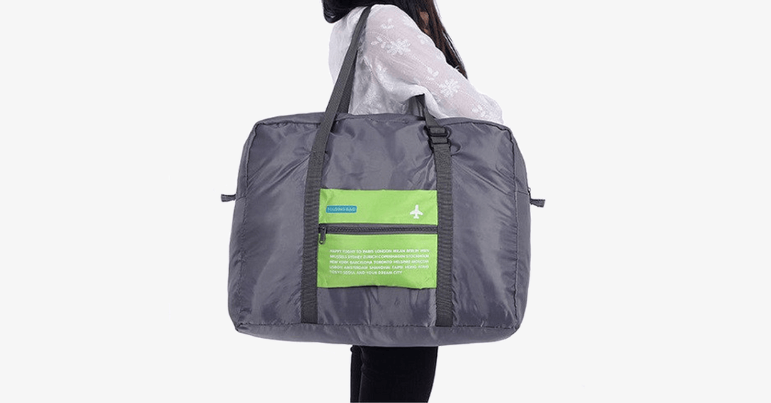 Skanto | Sammenleggbar Duffel Bag - Laget av nylon med holdbarhet - Justerbare stropper - Solid håndtak - Sammenleggbart design