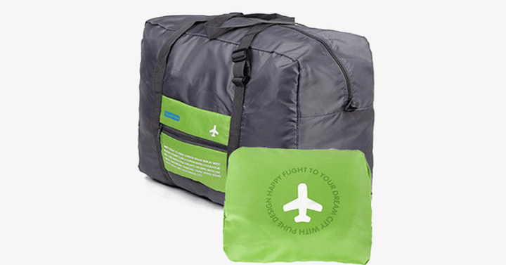 Skanto | Sammenleggbar Duffel Bag - Laget av nylon med holdbarhet - Justerbare stropper - Solid håndtak - Sammenleggbart design
