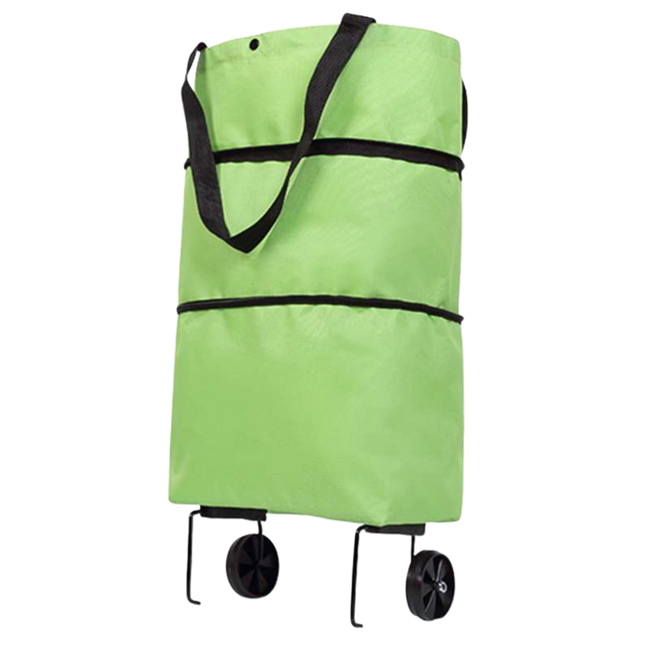 Sammenleggbar handleveske med hjul 30L