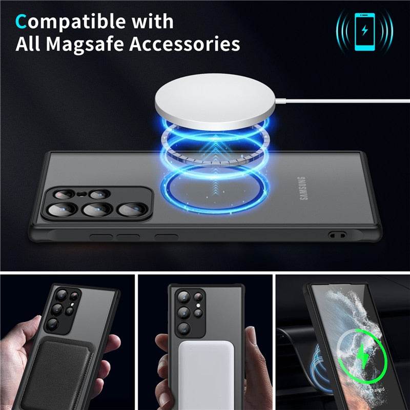 Skanto magnetisk støtsikker etui for Samsung