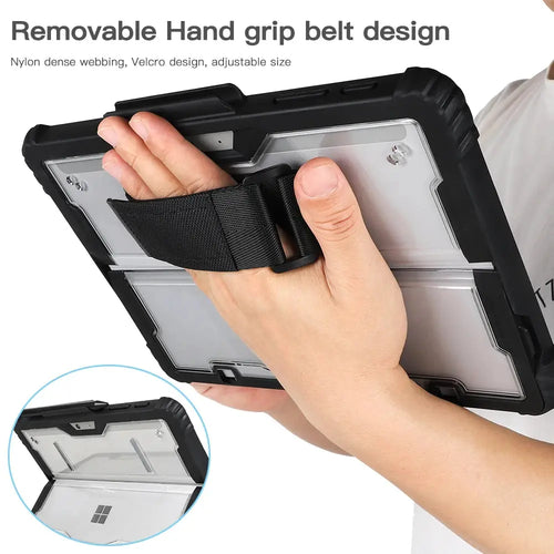 Skanto | Fortify360 Robust Militærgradet Etui for Microsoft Surface Nettbrett