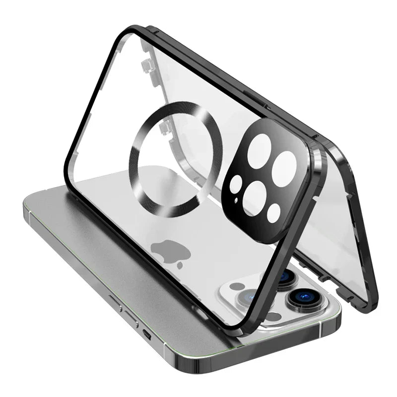 Skanto | Full beskyttelse metallramme etui for iPhone