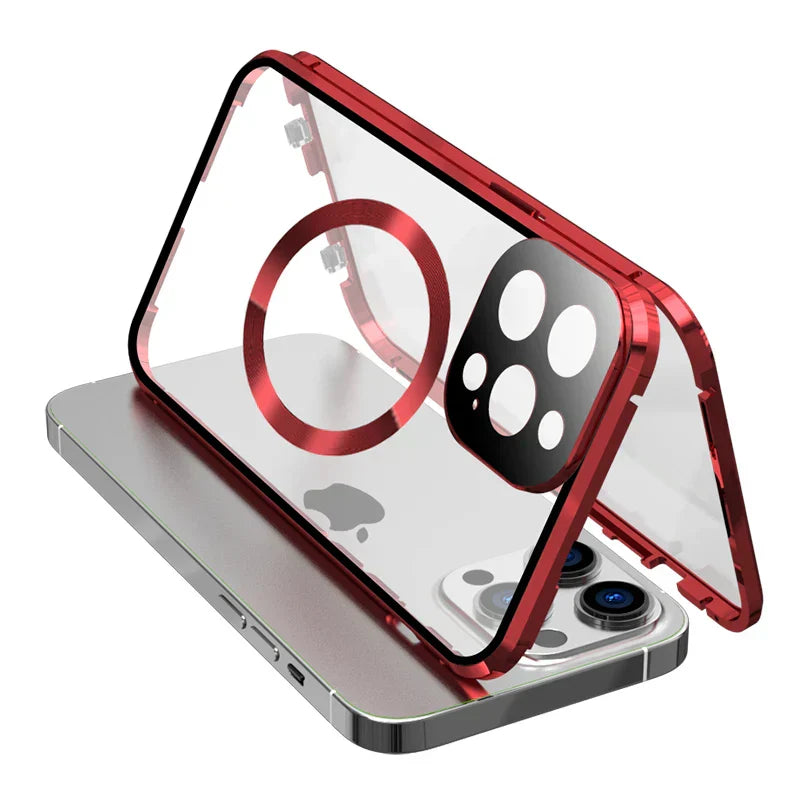 Skanto | Full beskyttelse metallramme etui for iPhone