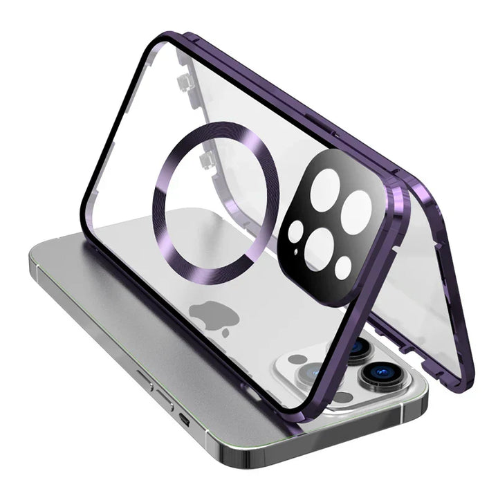 Skanto | Full beskyttelse metallramme etui for iPhone