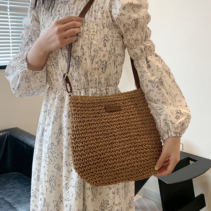 Skanto | BOHOCHIC | Trendy Bohemsk Bag | Håndlaget Design Skulderveske | Bærekraftig og Stilig