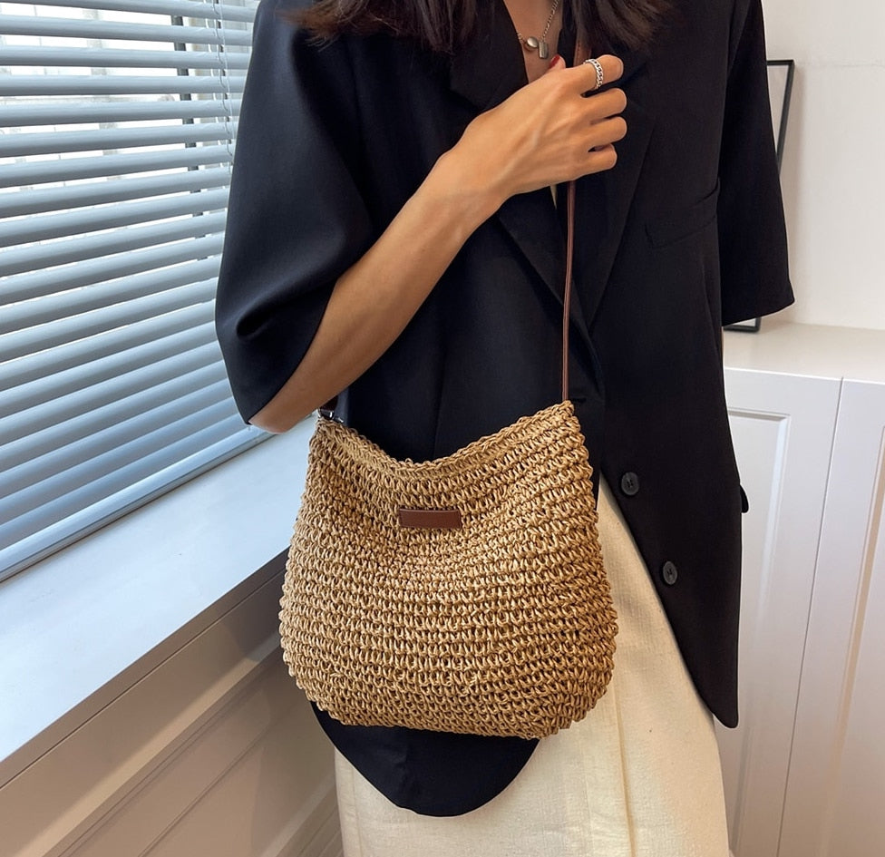 Skanto | BOHOCHIC | Trendy Bohemsk Bag | Håndlaget Design Skulderveske | Bærekraftig og Stilig