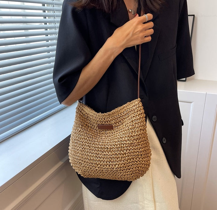 Skanto | BOHOCHIC | Trendy Bohemsk Bag | Håndlaget Design Skulderveske | Bærekraftig og Stilig