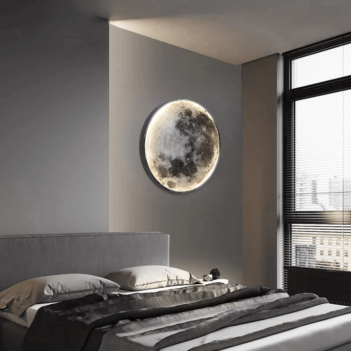 Skanto | LunaGlow – Justerbar Måne Vegglampe med LED Stemning