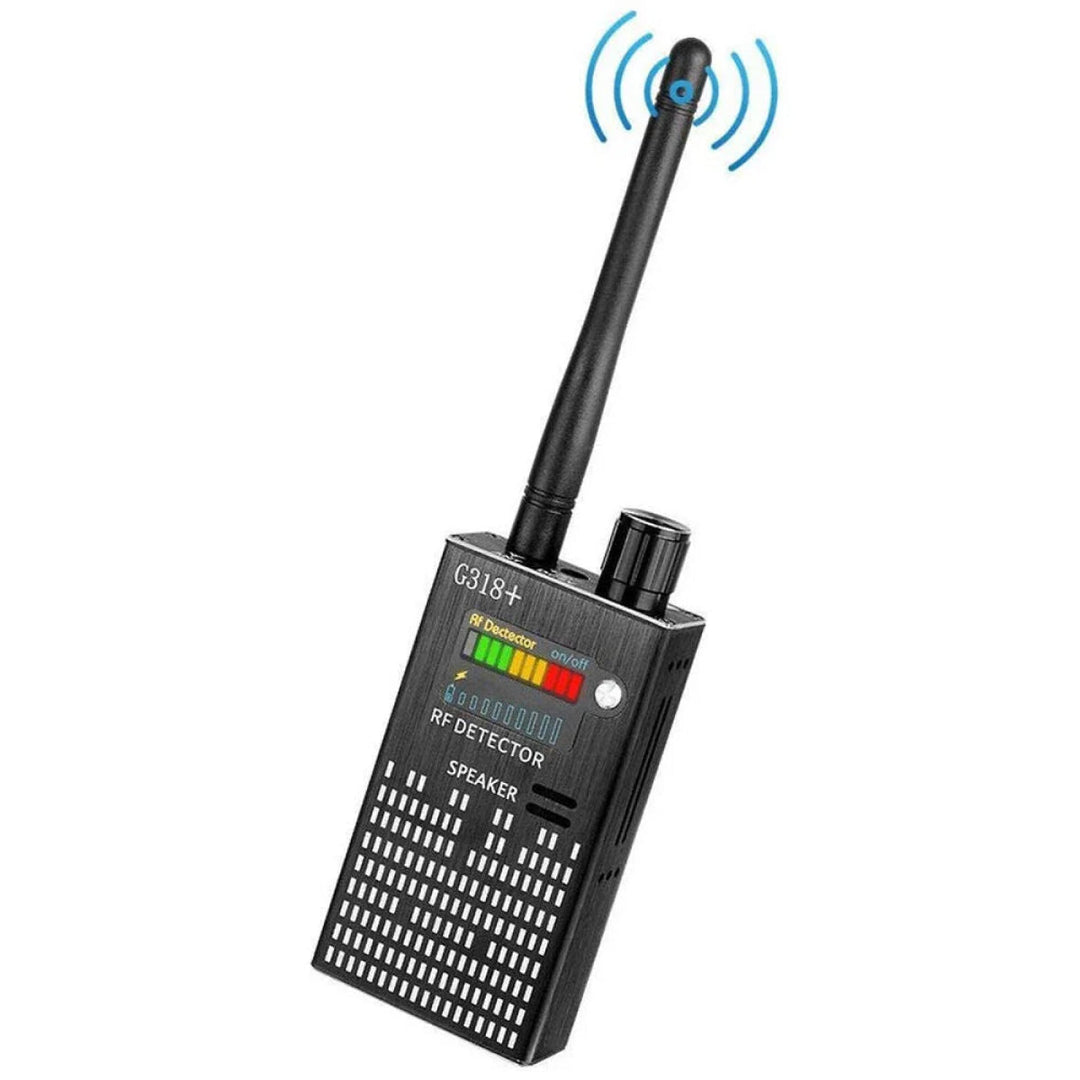 Spy Detector | RF Eavesdropping Device, Hidden Camera & GPS Tracker Finder with Laser Lens - Anti-Surveillance Signal Protection | Skanto