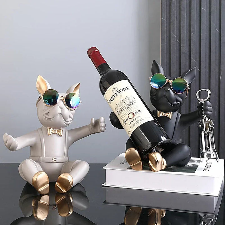 Skanto | VinoPup - Sjarmerende Hund Vin Rack