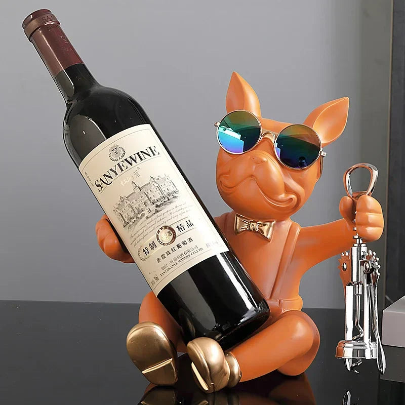 Skanto | VinoPup - Sjarmerende Hund Vin Rack