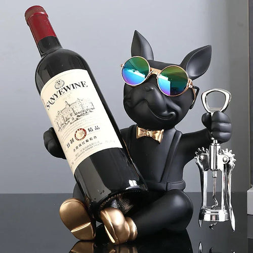 Skanto | VinoPup - Sjarmerende Hund Vin Rack