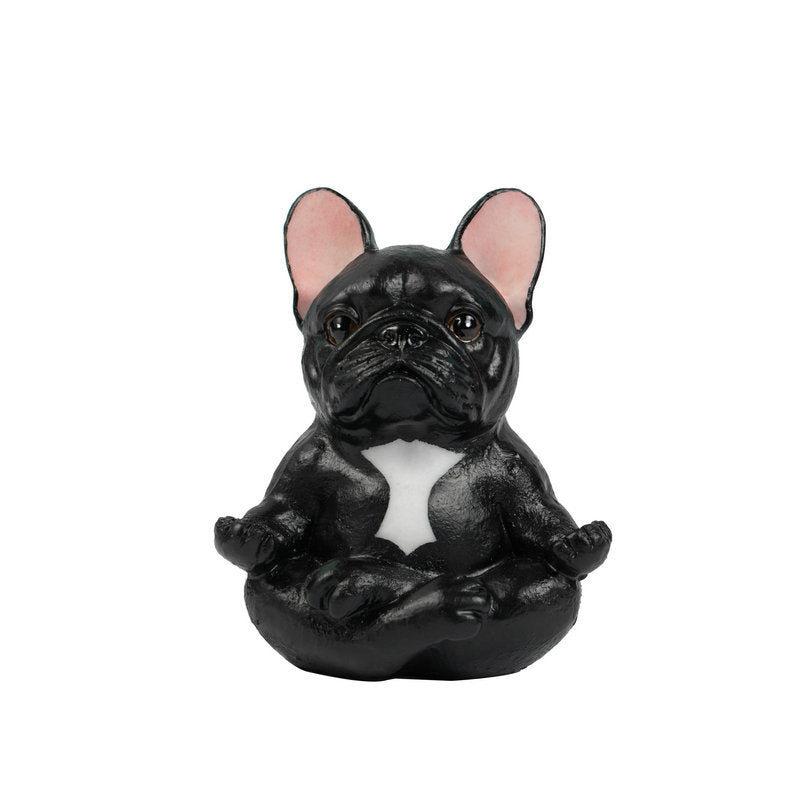 Yoga Fransk Bulldog Ornament Dekorasjon | Skanto