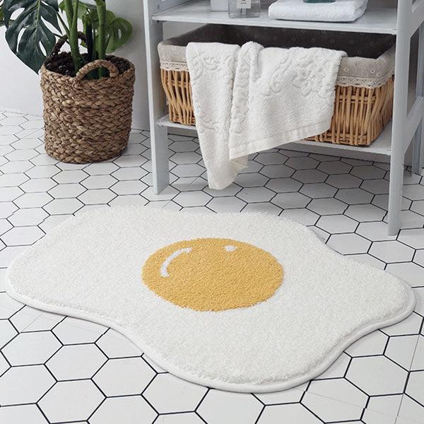 Fried Egg Shaped Rug | Skanto