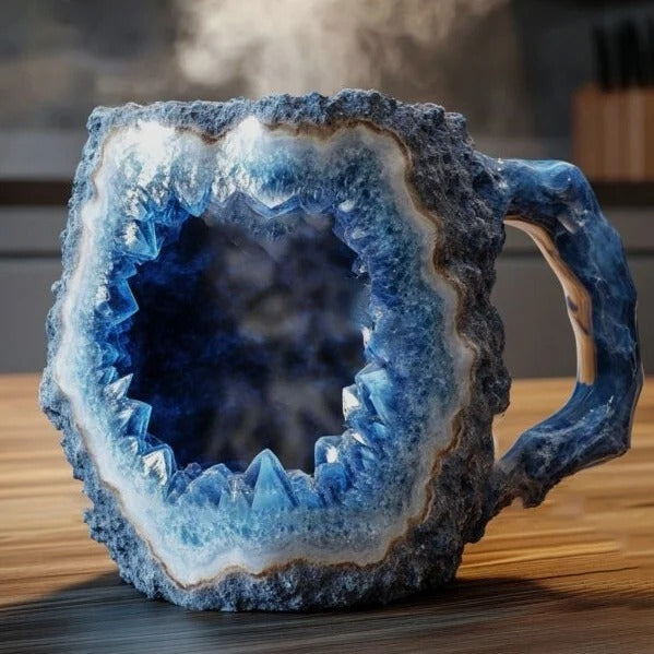 Skanto | CrystalBrew Kaffe Kopper | Elegante mineral krystall kopper for en unik kaffeopplevelse