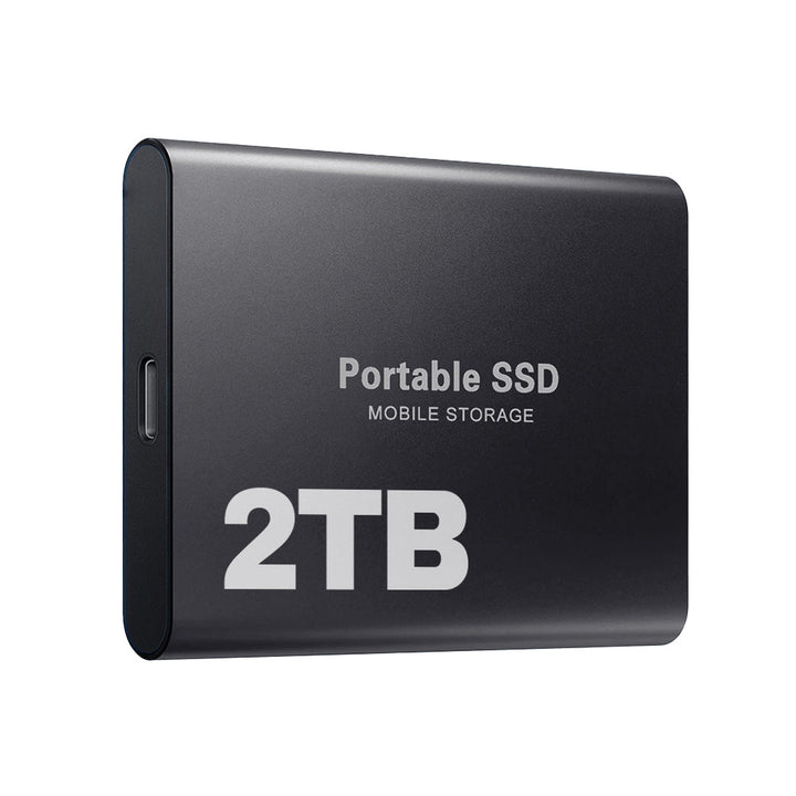 Skanto | Bærbar SSD 2TB Harddisk Ekstern Lagring Kompakt Rask Beste Kvalitet