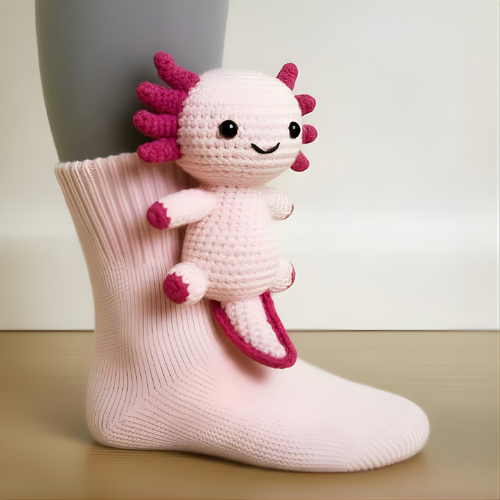 Skanto | Fuzzy Animal Plush Sokker Damer Herrer Koselig Non Slip Varm Vinter