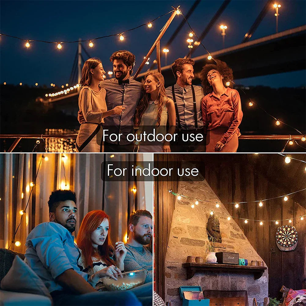 IP45 waterproof LED light string for festival decoration