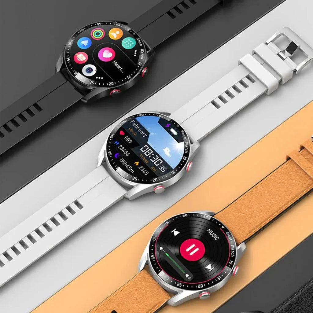 Skanto | SwissMotion - Multifunksjonell Smartklokke Med Lang Batterilevetid