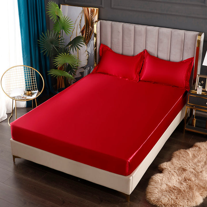 Silke Sateng Elastisk Fitted Ark med GRATIS* Silke Sateng Putetrekk Skanto