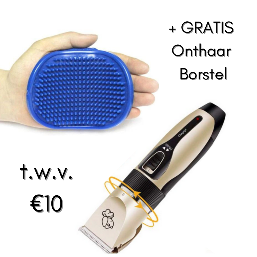 Profesjonell hundefrisør + børste Skanto