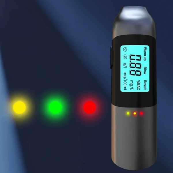 Skanto | Umiddelbar Alkoholtester med USB-lading og 3-sekunders resultater