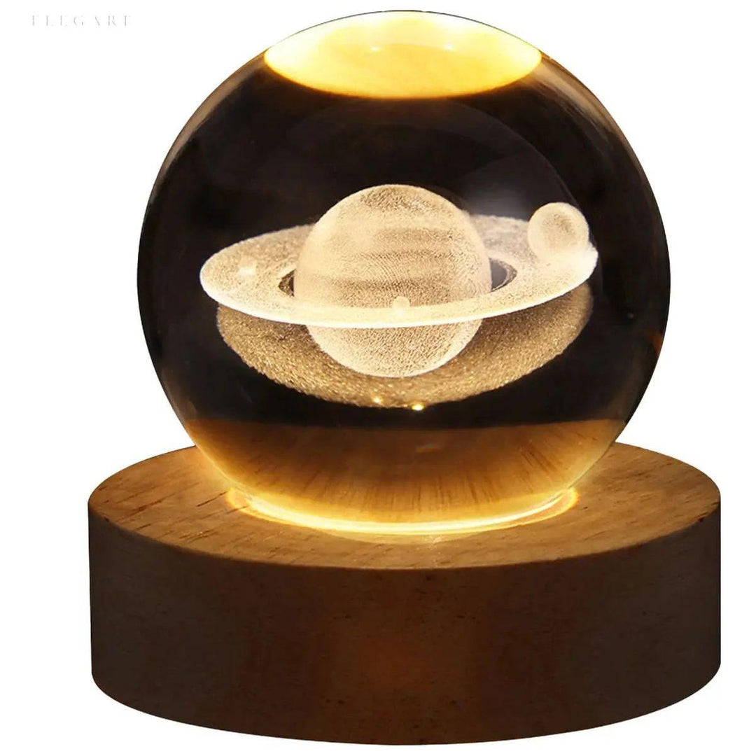 Galaxy Glow - Elegant Astronomy lysende krystallampe | Skanto