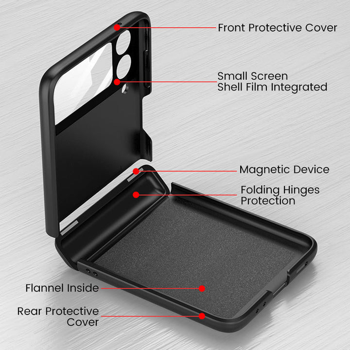 Skanto | Luksuriøs Magnetisk Alt-Inkluderende Anti-Schwerkraft Deksel For Samsung Galaxy Z Flip 3