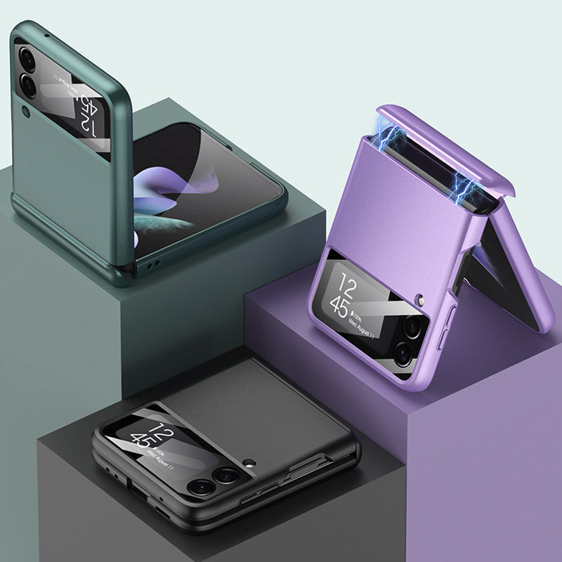 Skanto | Luksuriøs Magnetisk Alt-Inkluderende Anti-Schwerkraft Deksel For Samsung Galaxy Z Flip 3