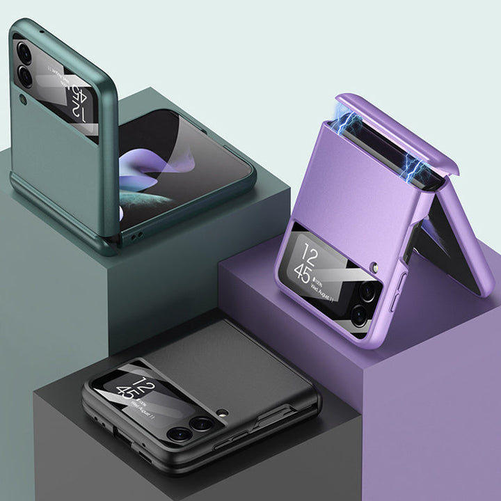 Skanto | Luksuriøs Magnetisk Alt-Inkluderende Anti-Schwerkraft Deksel For Samsung Galaxy Z Flip 3