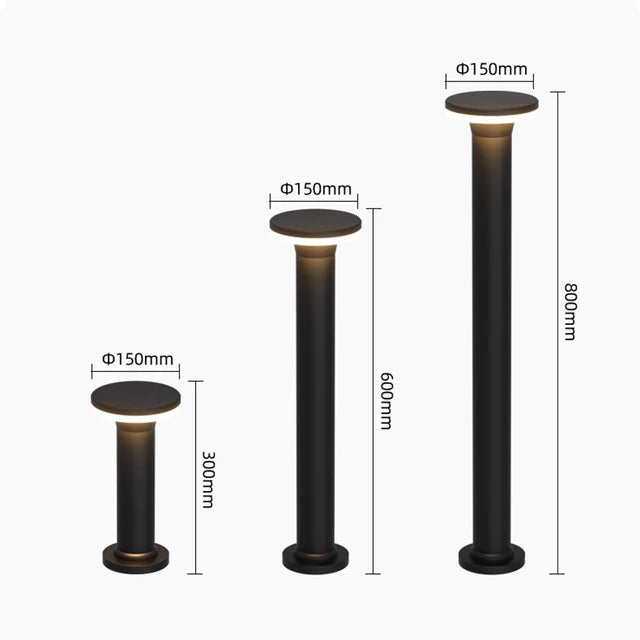 Værbestandig LED plenlys for hage og stier – Energisparende & Moderne design | Skanto