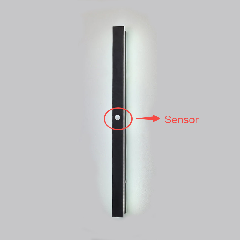 Zenith – Kompakte LED-vegglamper med metallhåndtak for innendørs og utendørs bruk, moderne design for hage og hall