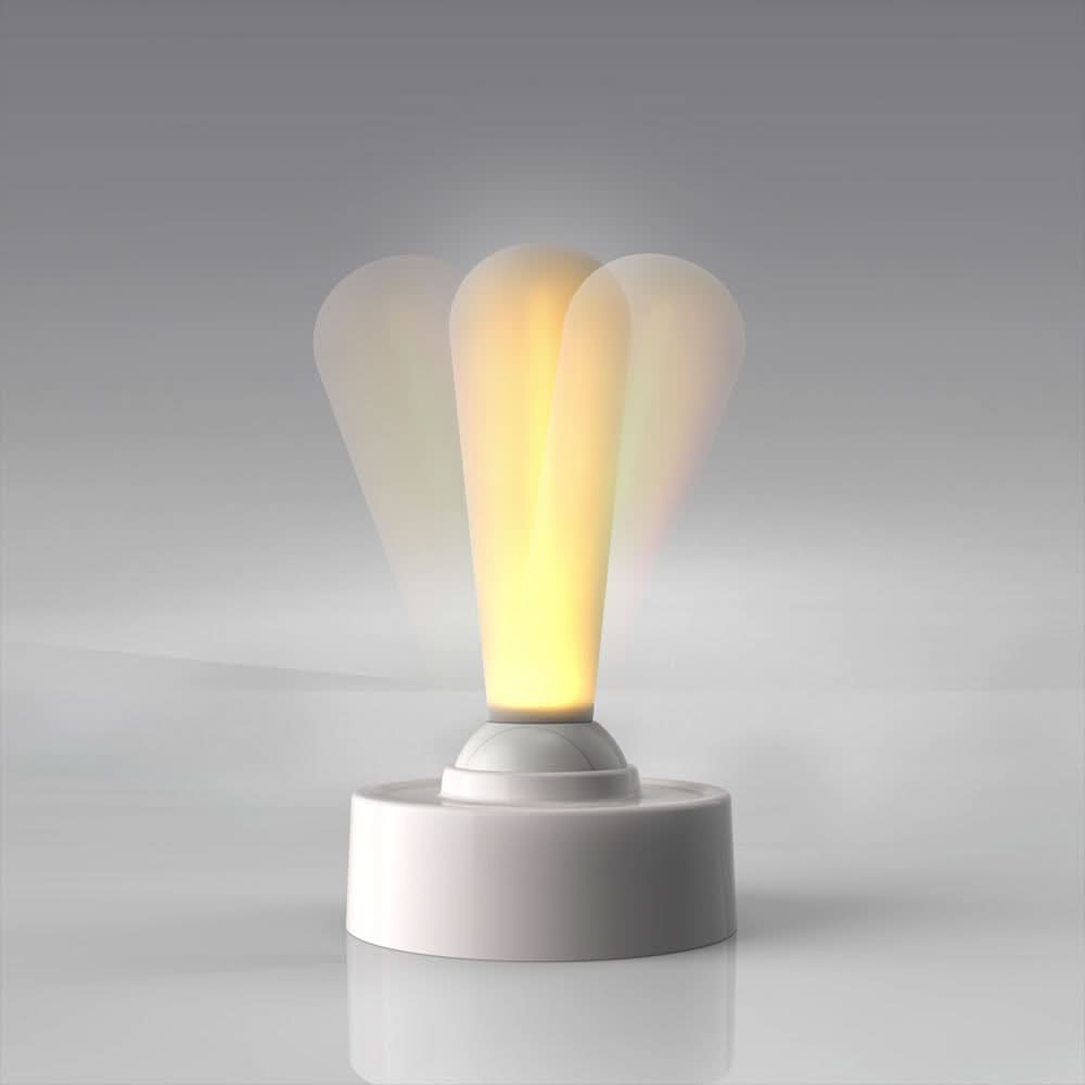 Skanto | Retro Sjekkboks Bordlampe – Oppladbar LED Lys