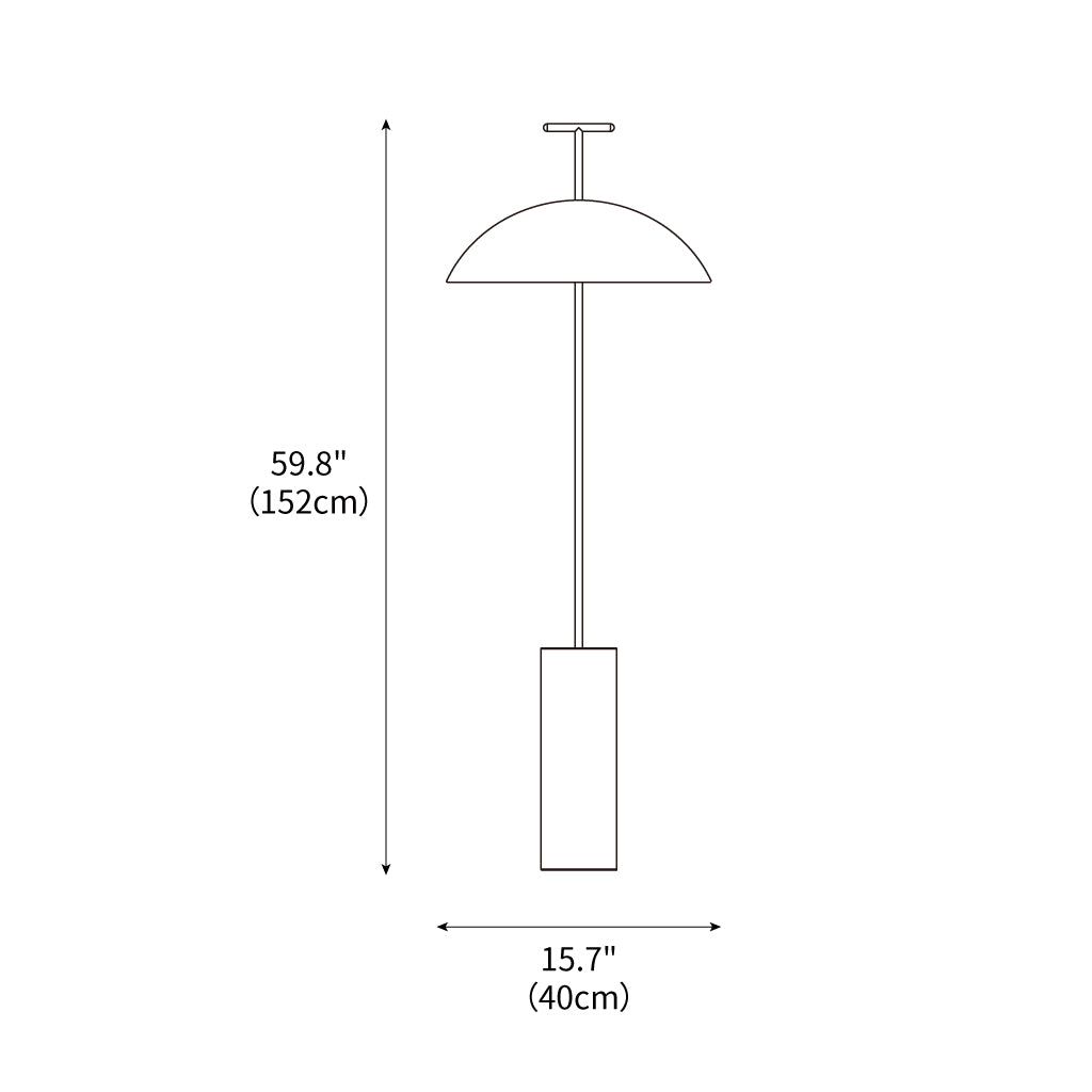 Skanto | No-a Gulvlampe 15.7"